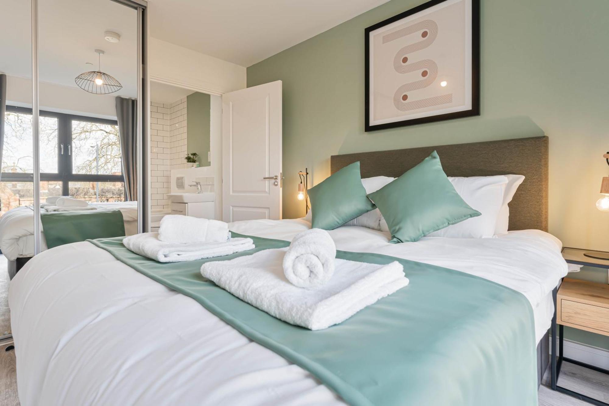 Stayzeni, Hardwick House Derby Lovely 2 Bed Flat Exterior foto